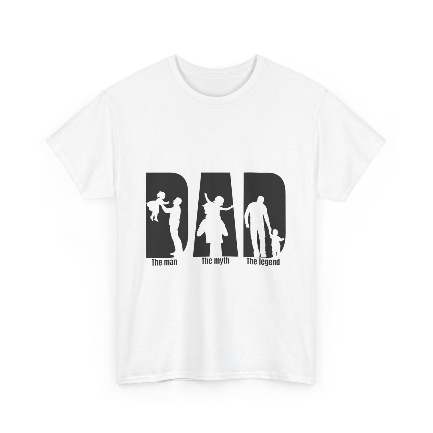 Father's Day Bad Dad Tee, Funny Gift for Dads, Unisex Heavy Cotton T-Shirt, Dad Humor, Perfect for Dad's Birthday