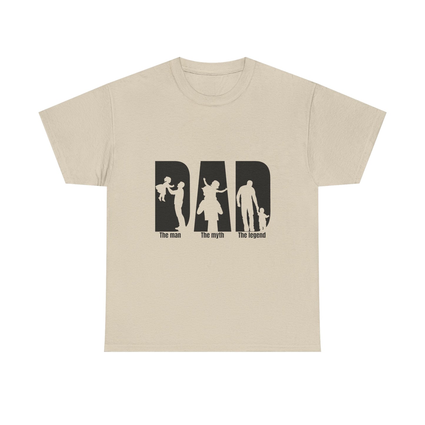 Father's Day Bad Dad Tee, Funny Gift for Dads, Unisex Heavy Cotton T-Shirt, Dad Humor, Perfect for Dad's Birthday