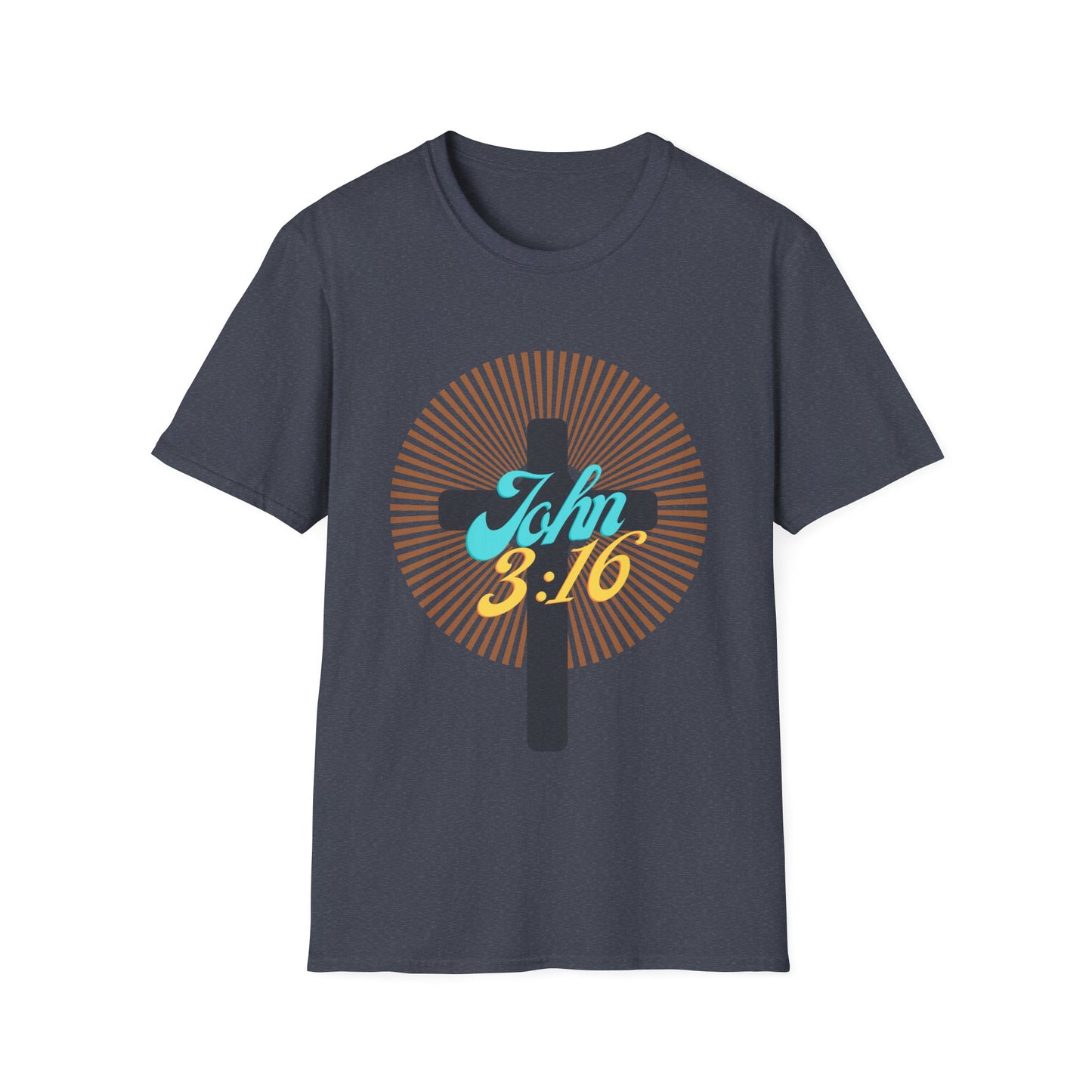 JOHN 3:16 Unisex Softstyle T-Shirt