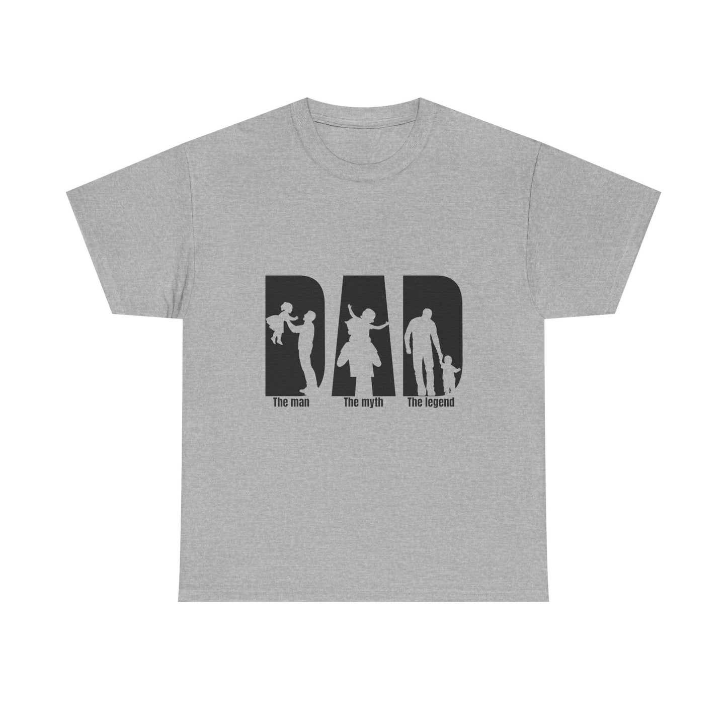 Father's Day Bad Dad Tee, Funny Gift for Dads, Unisex Heavy Cotton T-Shirt, Dad Humor, Perfect for Dad's Birthday