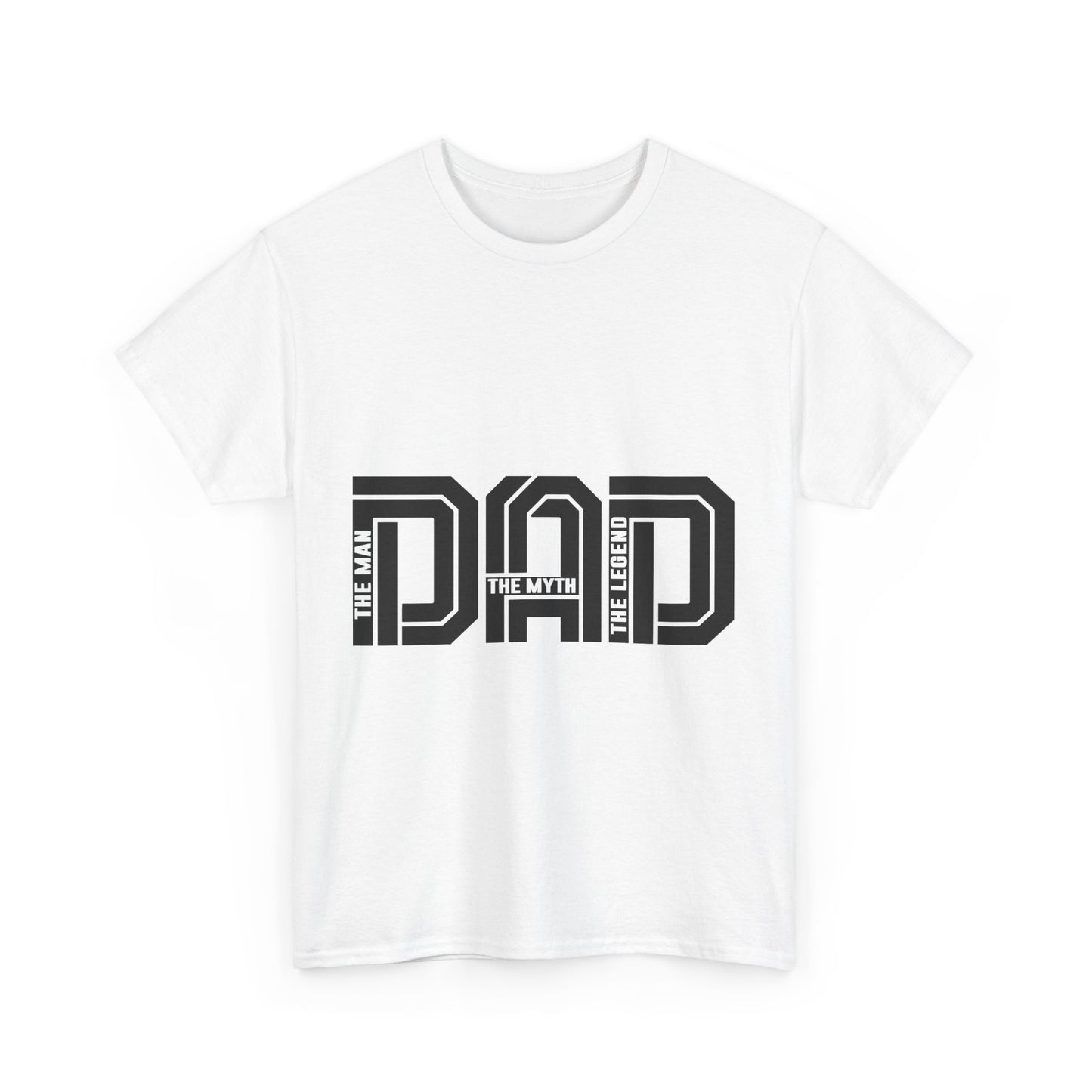 Dad Life Unisex Heavy Cotton Tee - Perfect Gift for Father's Day, Birthday, Casual Wear, Family Events