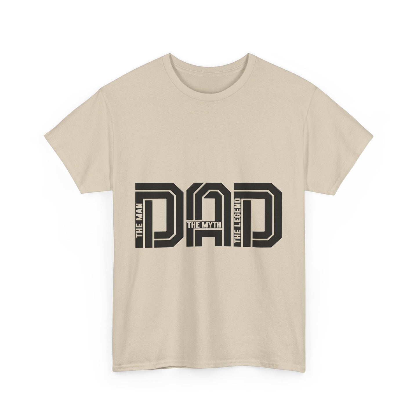 Dad Life Unisex Heavy Cotton Tee - Perfect Gift for Father's Day, Birthday, Casual Wear, Family Events