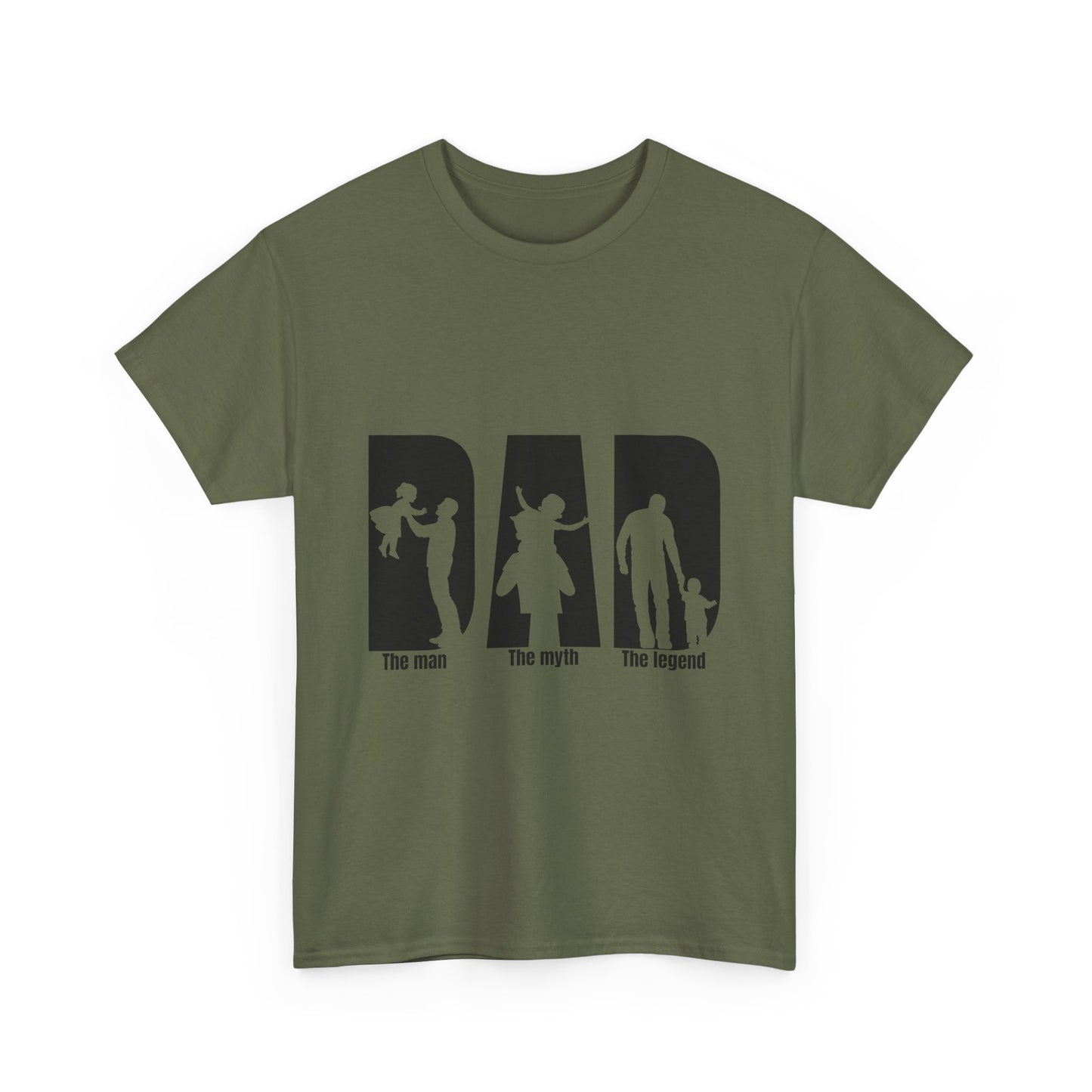 Father's Day Bad Dad Tee, Funny Gift for Dads, Unisex Heavy Cotton T-Shirt, Dad Humor, Perfect for Dad's Birthday