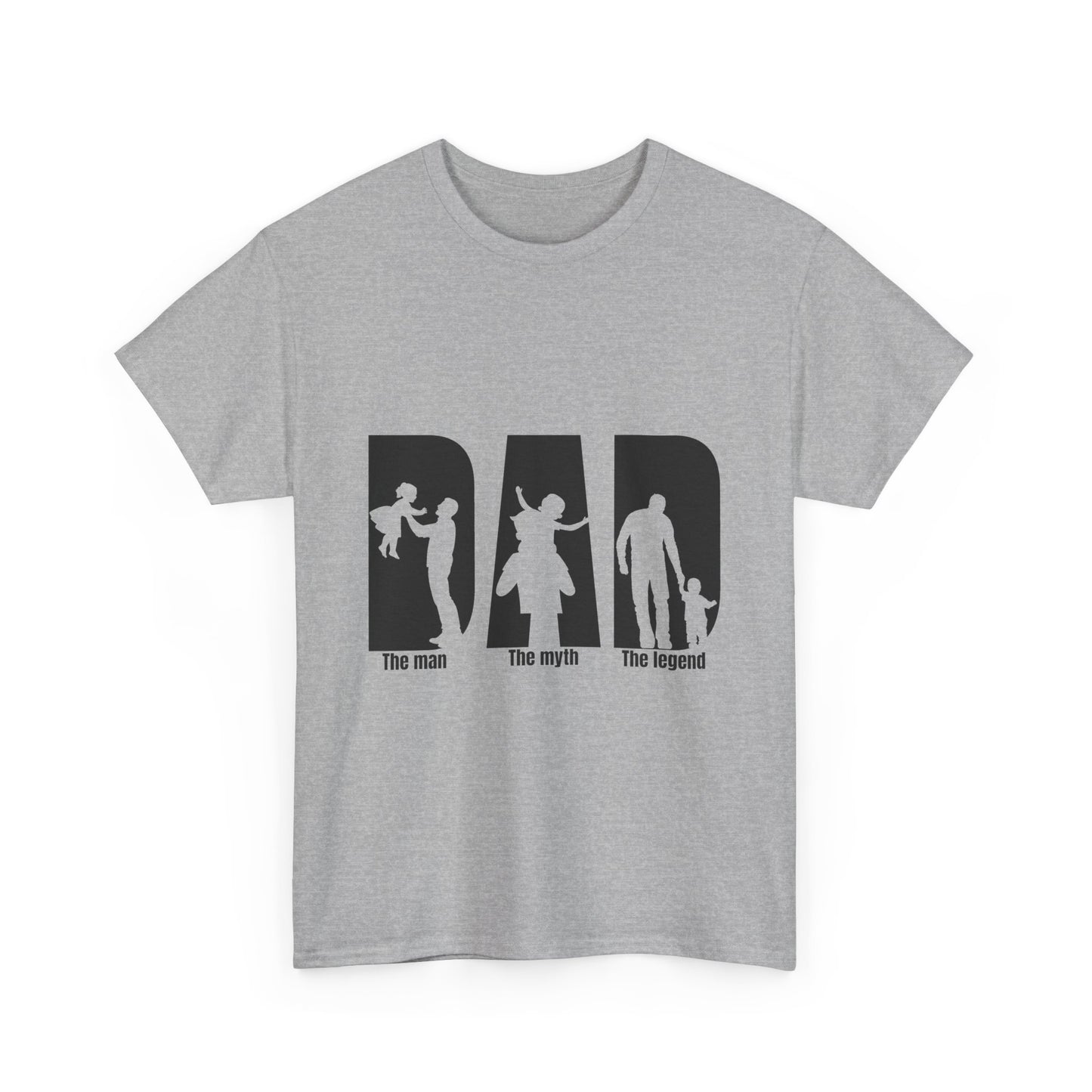 Father's Day Bad Dad Tee, Funny Gift for Dads, Unisex Heavy Cotton T-Shirt, Dad Humor, Perfect for Dad's Birthday