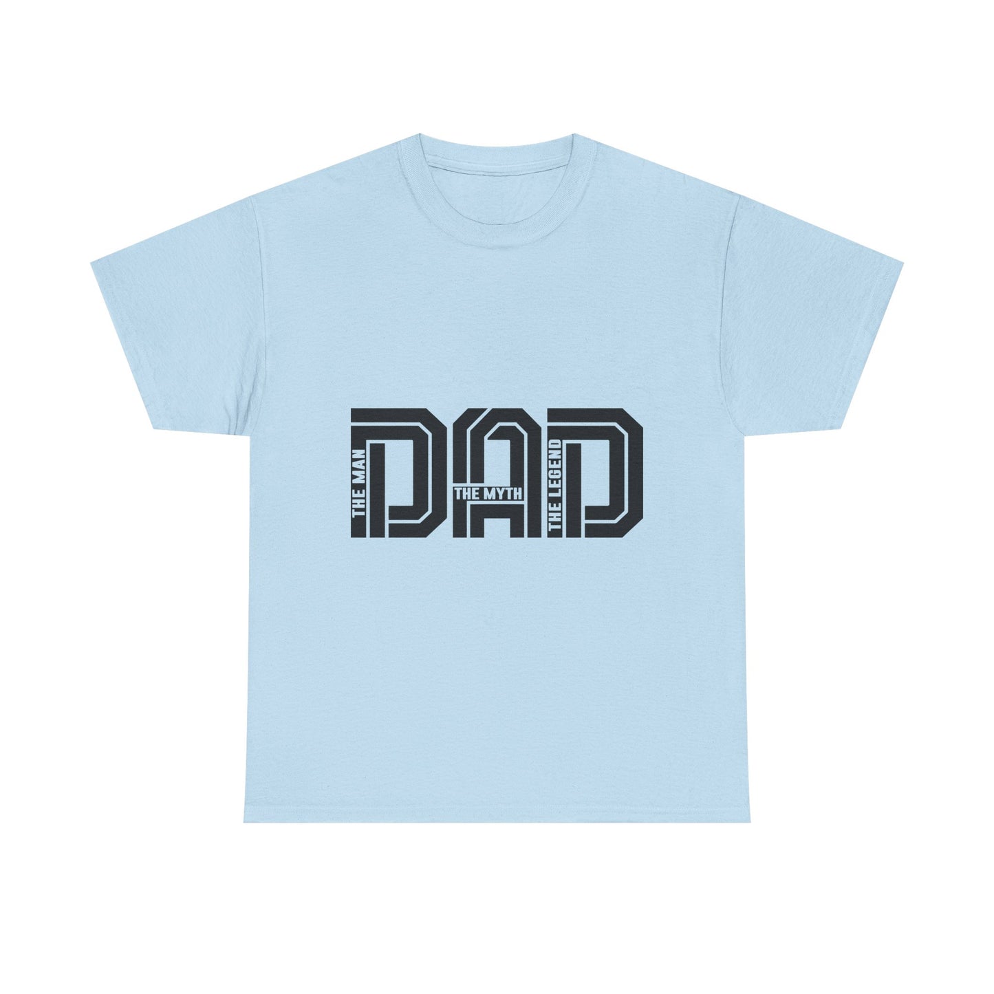 Dad Life Unisex Heavy Cotton Tee - Perfect Gift for Father's Day, Birthday, Casual Wear, Family Events