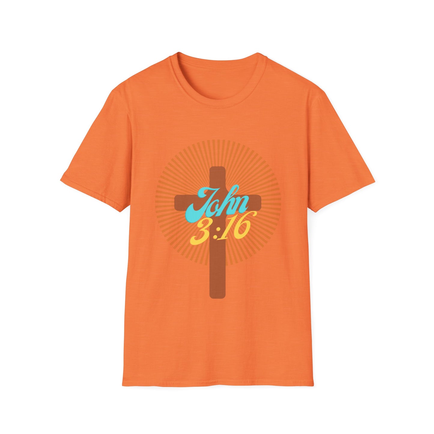 JOHN 3:16 Unisex Softstyle T-Shirt