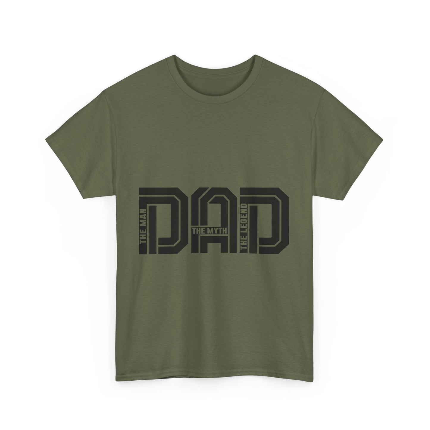 Dad Life Unisex Heavy Cotton Tee - Perfect Gift for Father's Day, Birthday, Casual Wear, Family Events