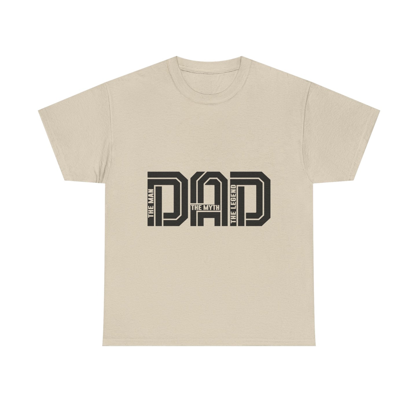 Dad Life Unisex Heavy Cotton Tee - Perfect Gift for Father's Day, Birthday, Casual Wear, Family Events