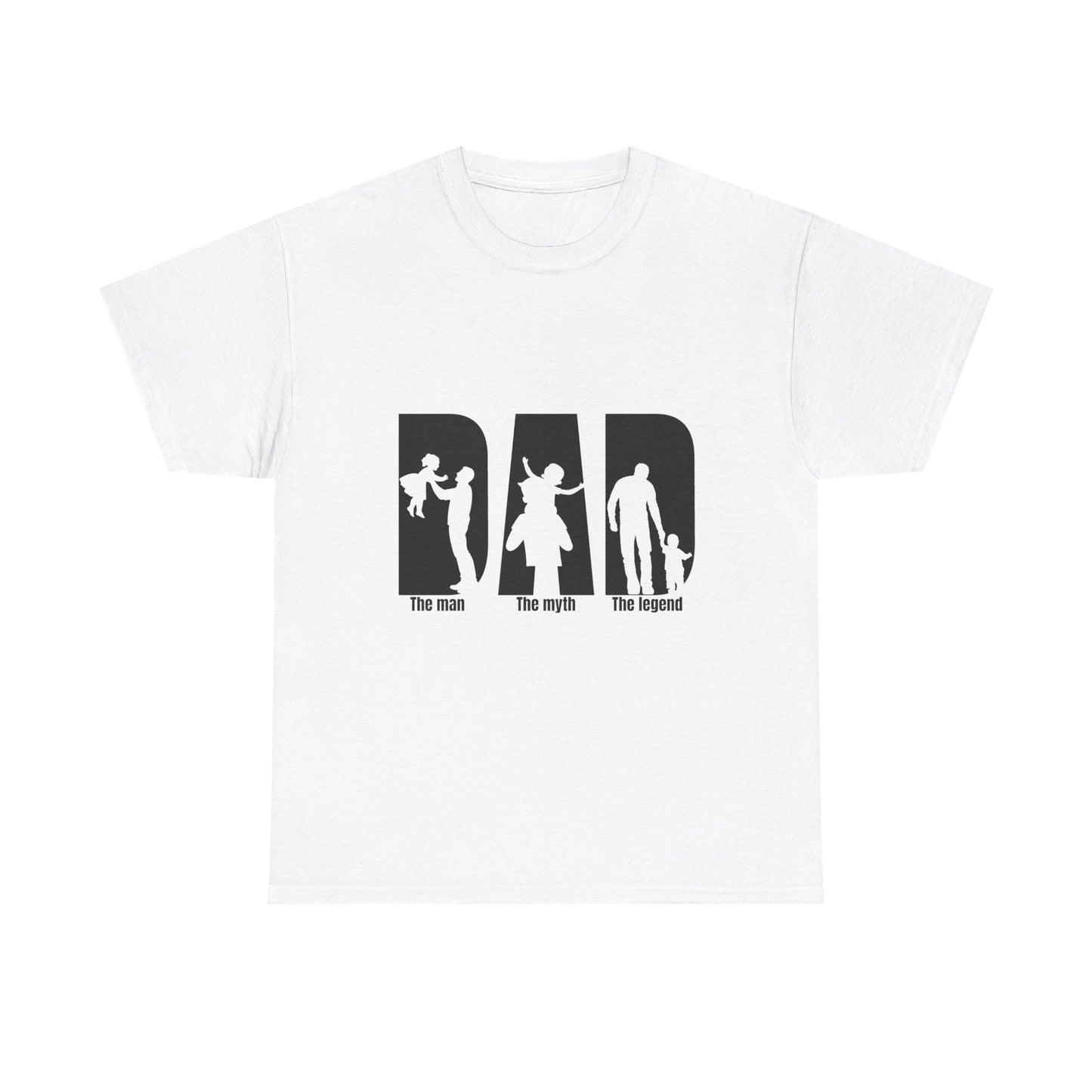 Father's Day Bad Dad Tee, Funny Gift for Dads, Unisex Heavy Cotton T-Shirt, Dad Humor, Perfect for Dad's Birthday
