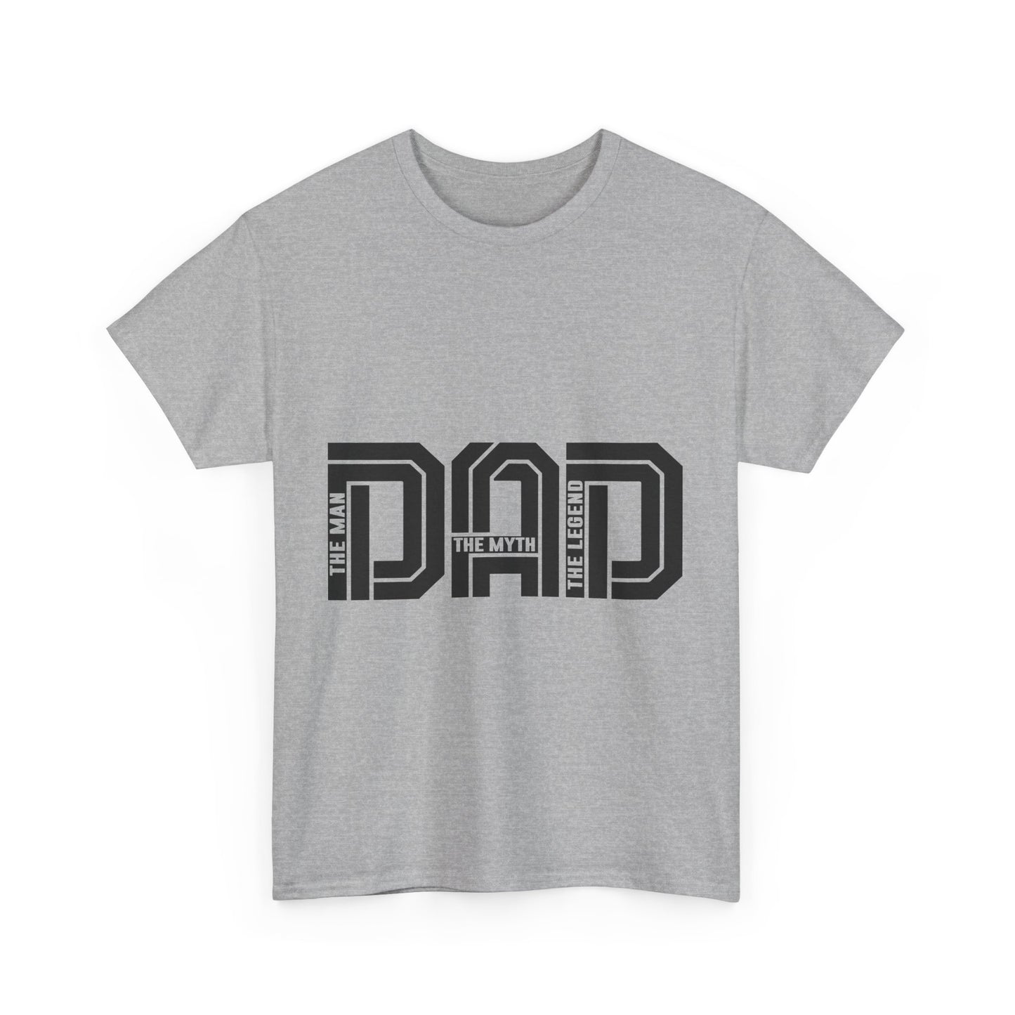 Dad Life Unisex Heavy Cotton Tee - Perfect Gift for Father's Day, Birthday, Casual Wear, Family Events