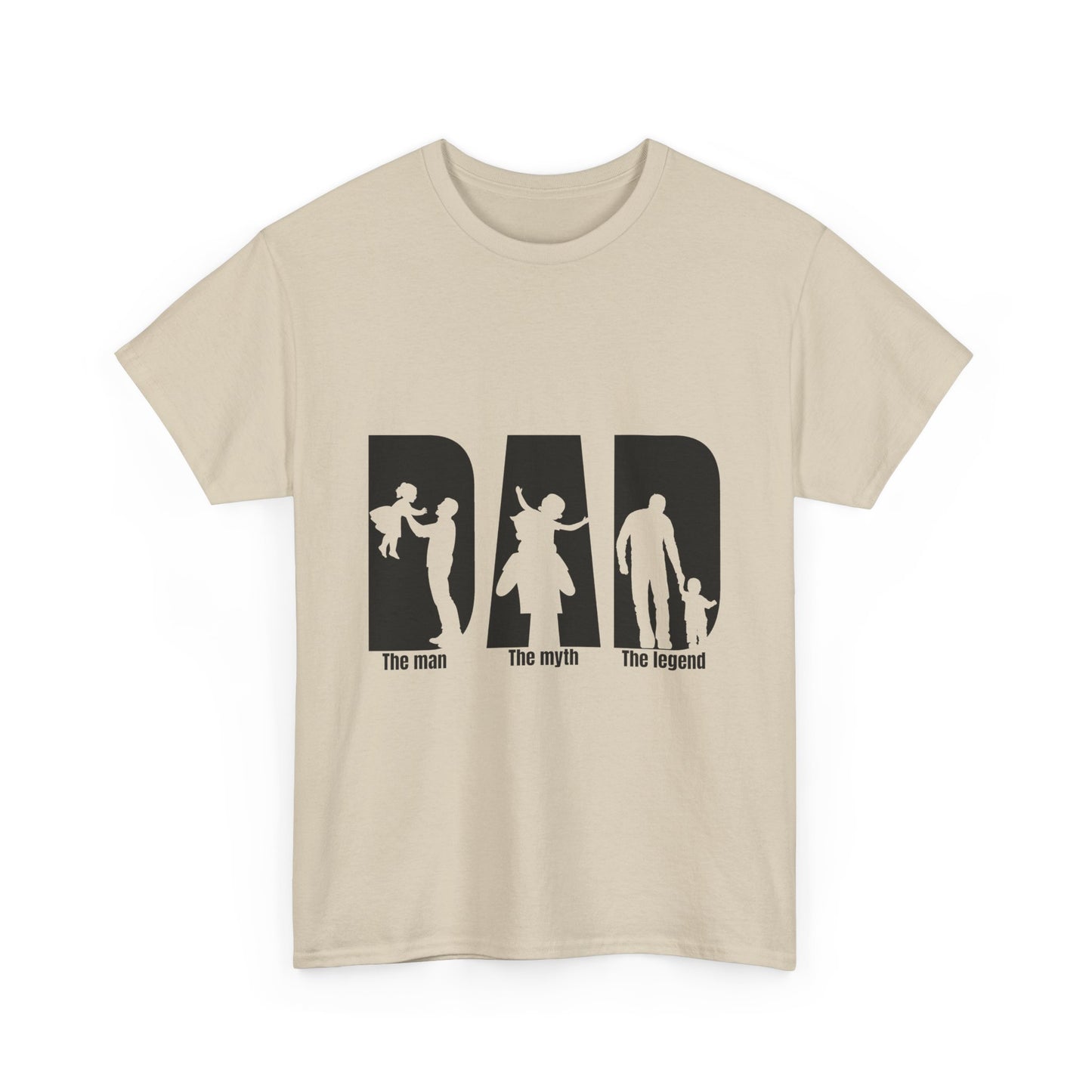 Father's Day Bad Dad Tee, Funny Gift for Dads, Unisex Heavy Cotton T-Shirt, Dad Humor, Perfect for Dad's Birthday