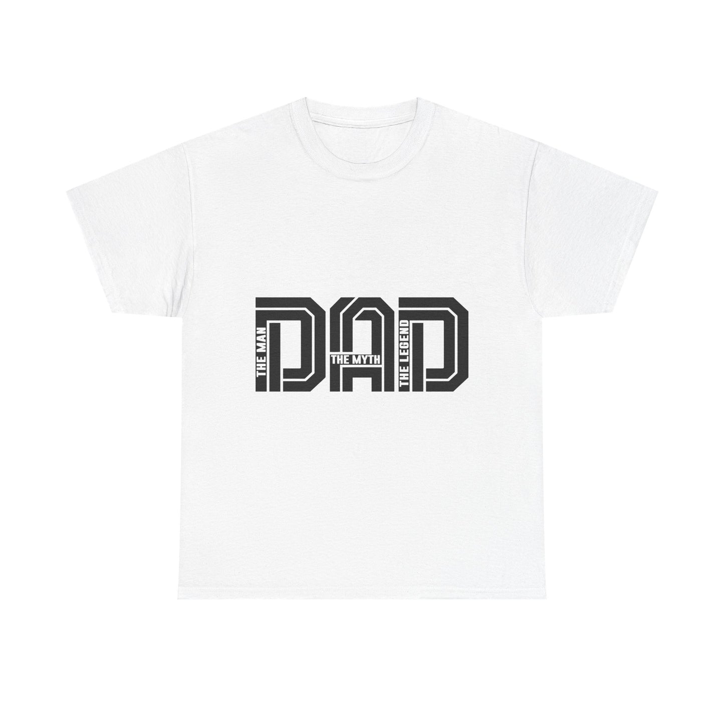Dad Life Unisex Heavy Cotton Tee - Perfect Gift for Father's Day, Birthday, Casual Wear, Family Events