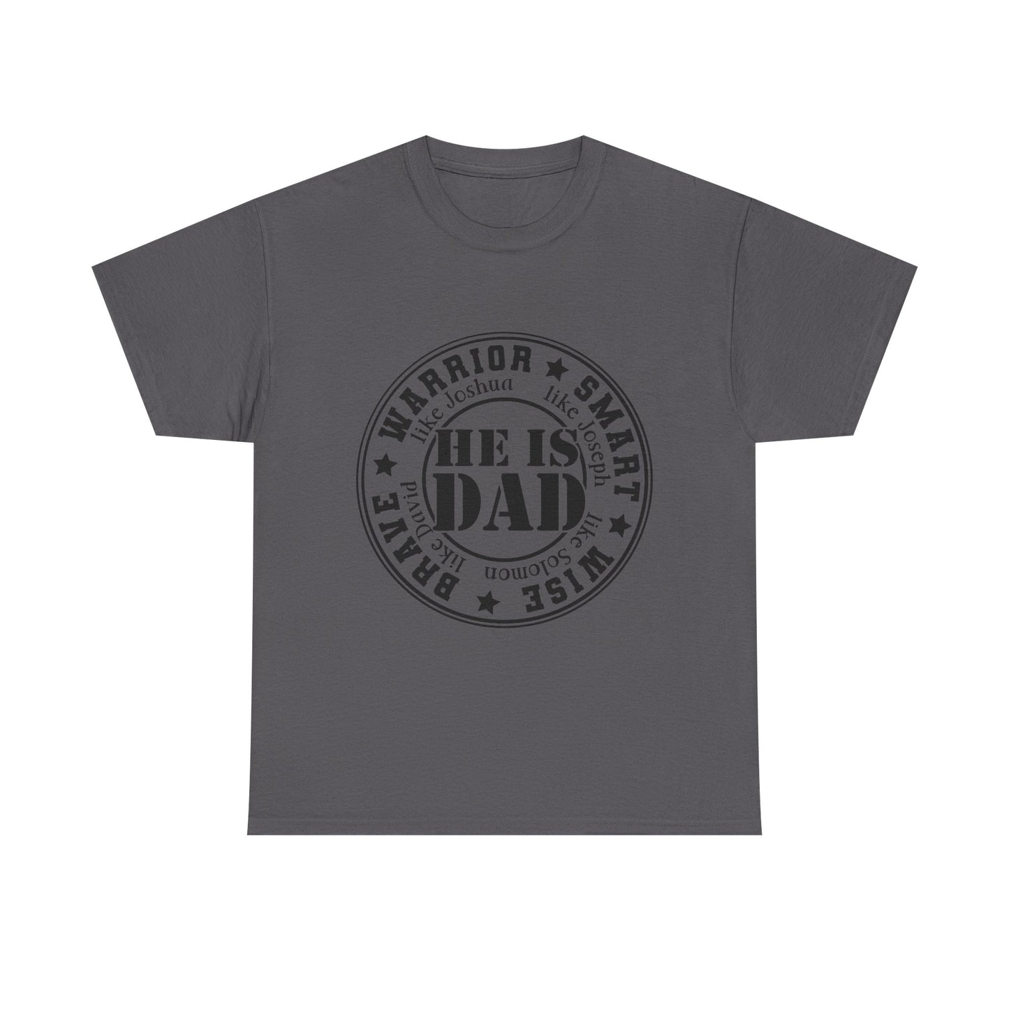 Father's Day Warrior Tee, Unisex Cotton Shirt, Gift for Dad, Smart and Brave T-Shirt, Inspirational Apparel