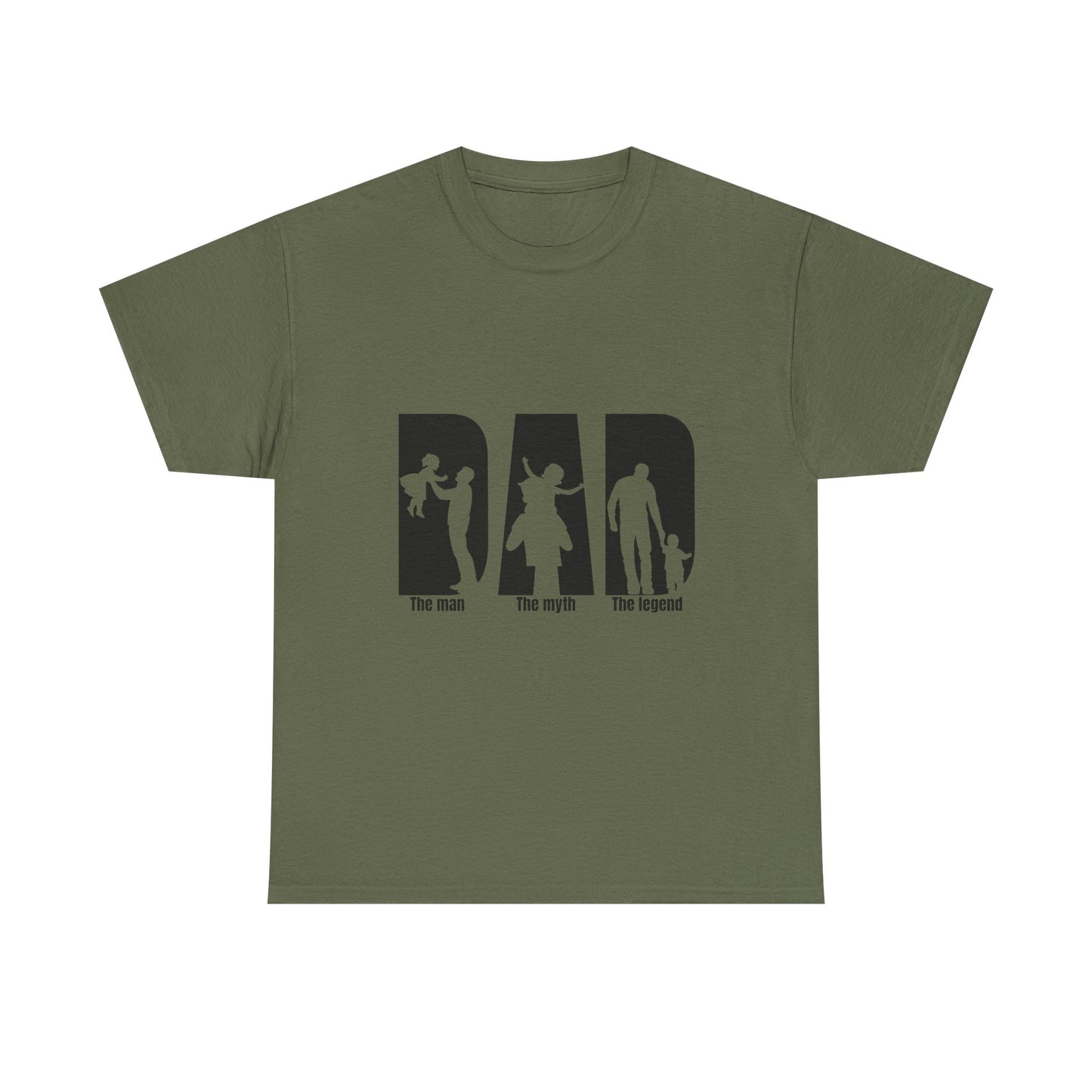 Father's Day Bad Dad Tee, Funny Gift for Dads, Unisex Heavy Cotton T-Shirt, Dad Humor, Perfect for Dad's Birthday