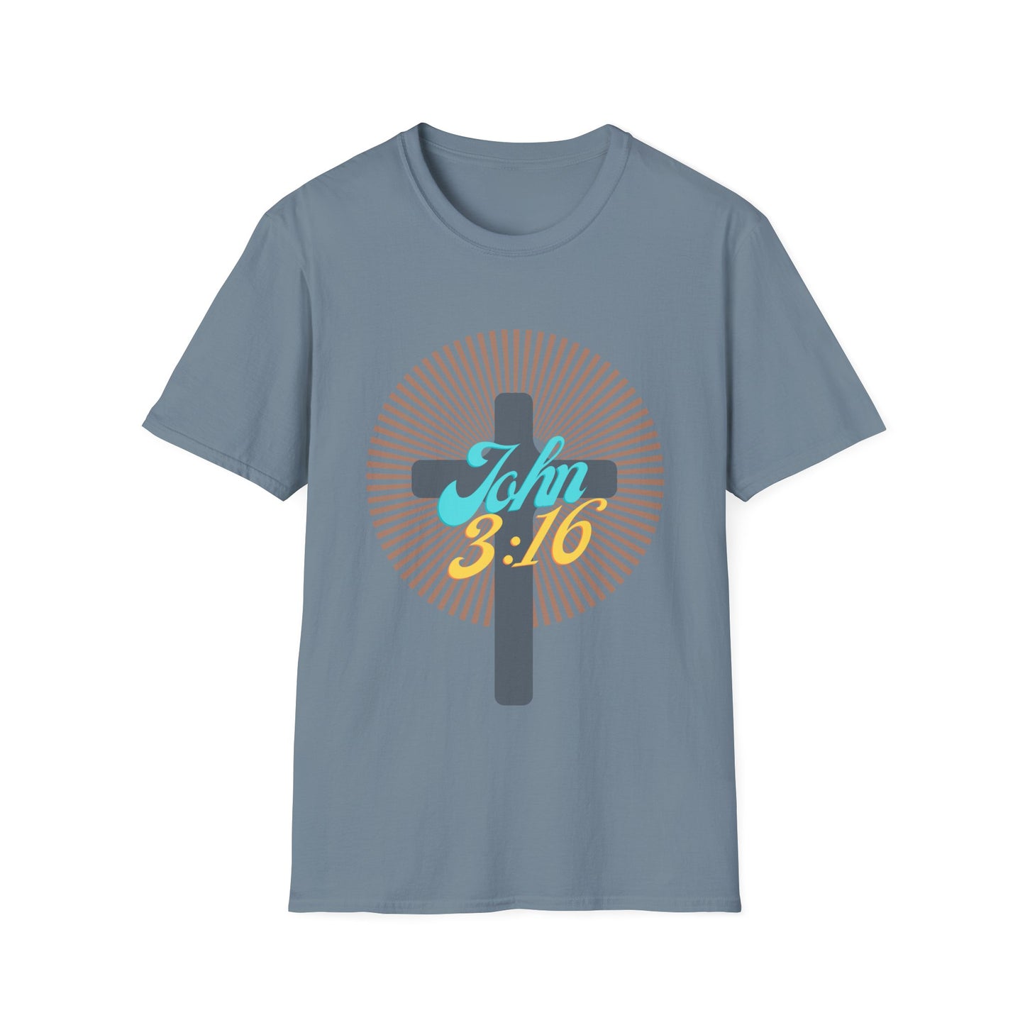 JOHN 3:16 Unisex Softstyle T-Shirt