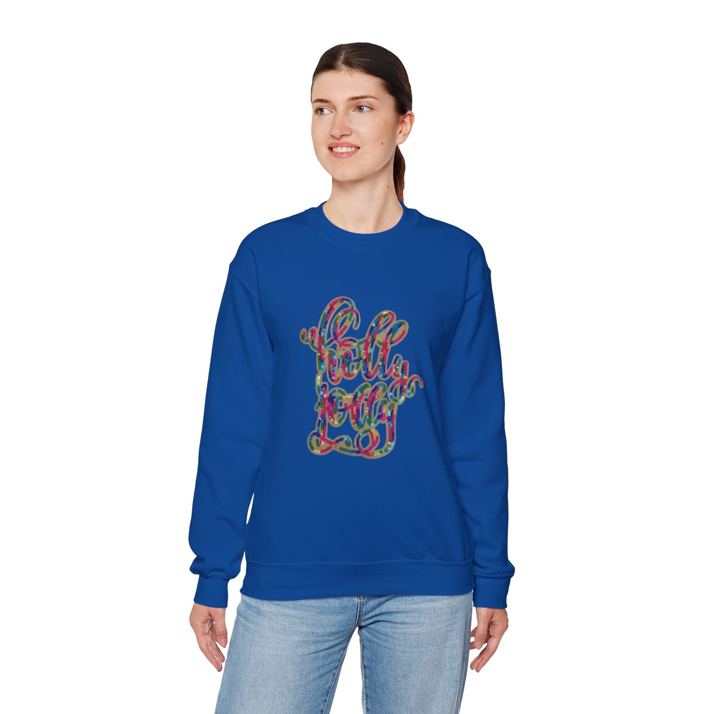Colorful Holly Jolly Sweatshirt