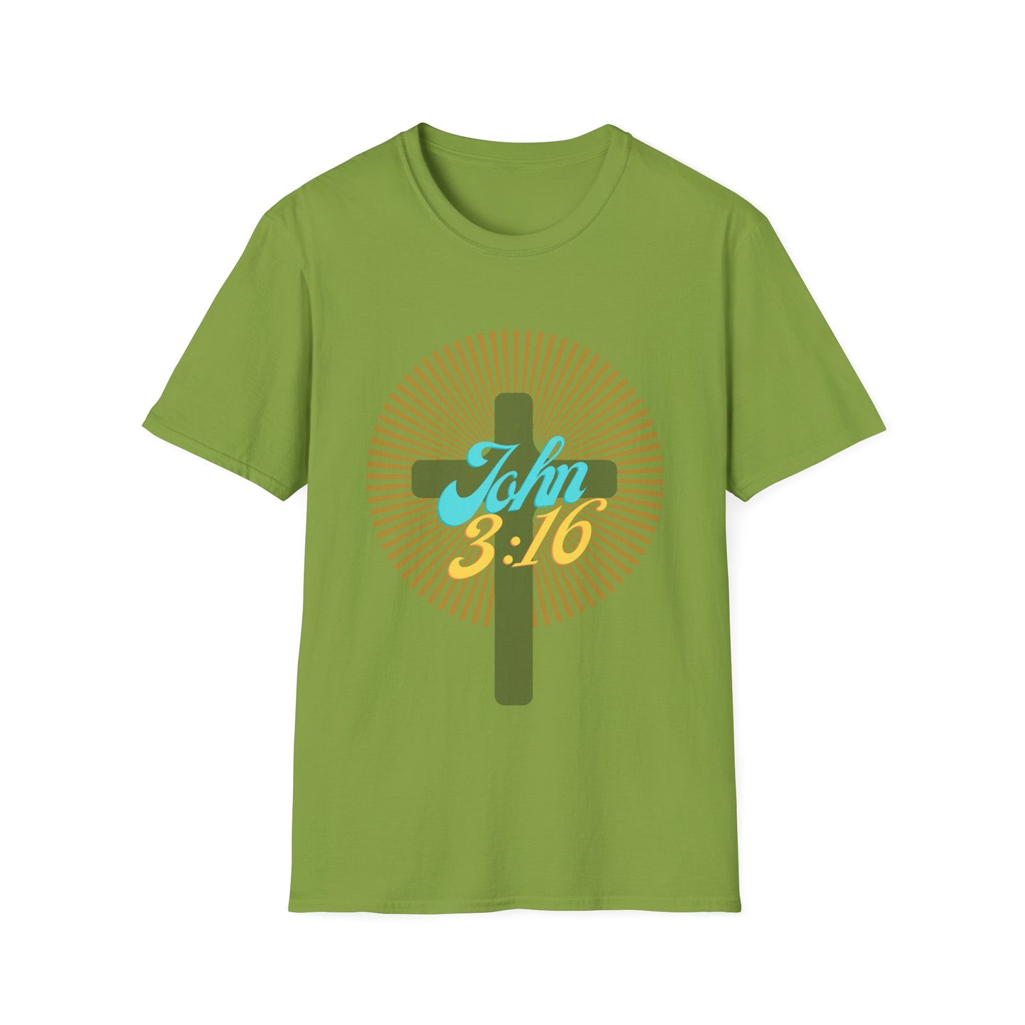 JOHN 3:16 Unisex Softstyle T-Shirt