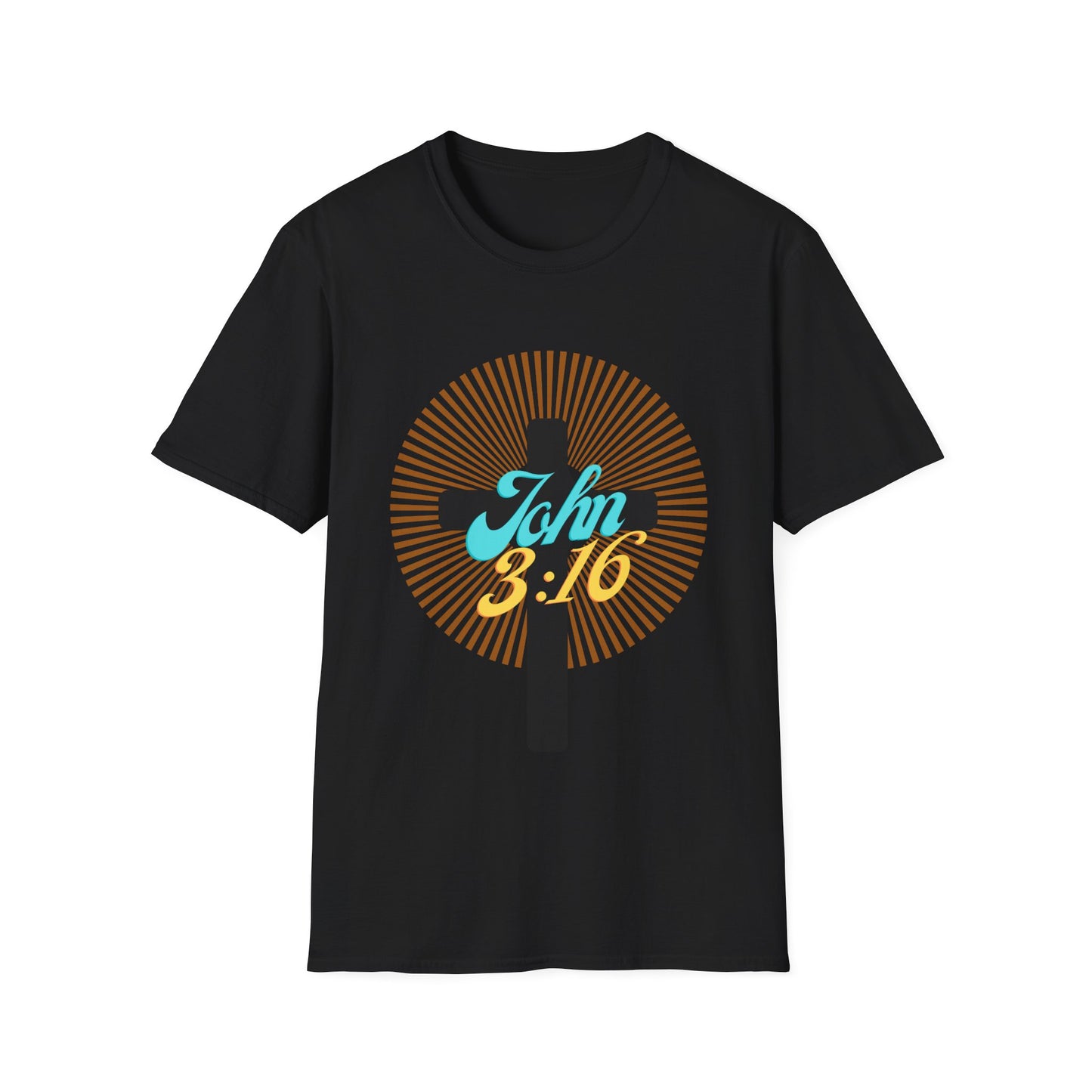 JOHN 3:16 Unisex Softstyle T-Shirt