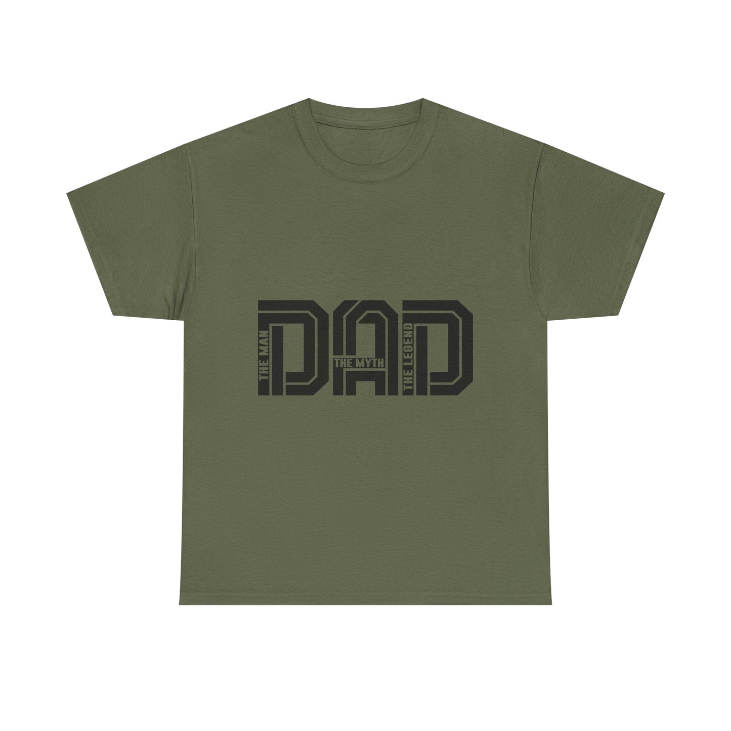 Dad Life Unisex Heavy Cotton Tee - Perfect Gift for Father's Day, Birthday, Casual Wear, Family Events
