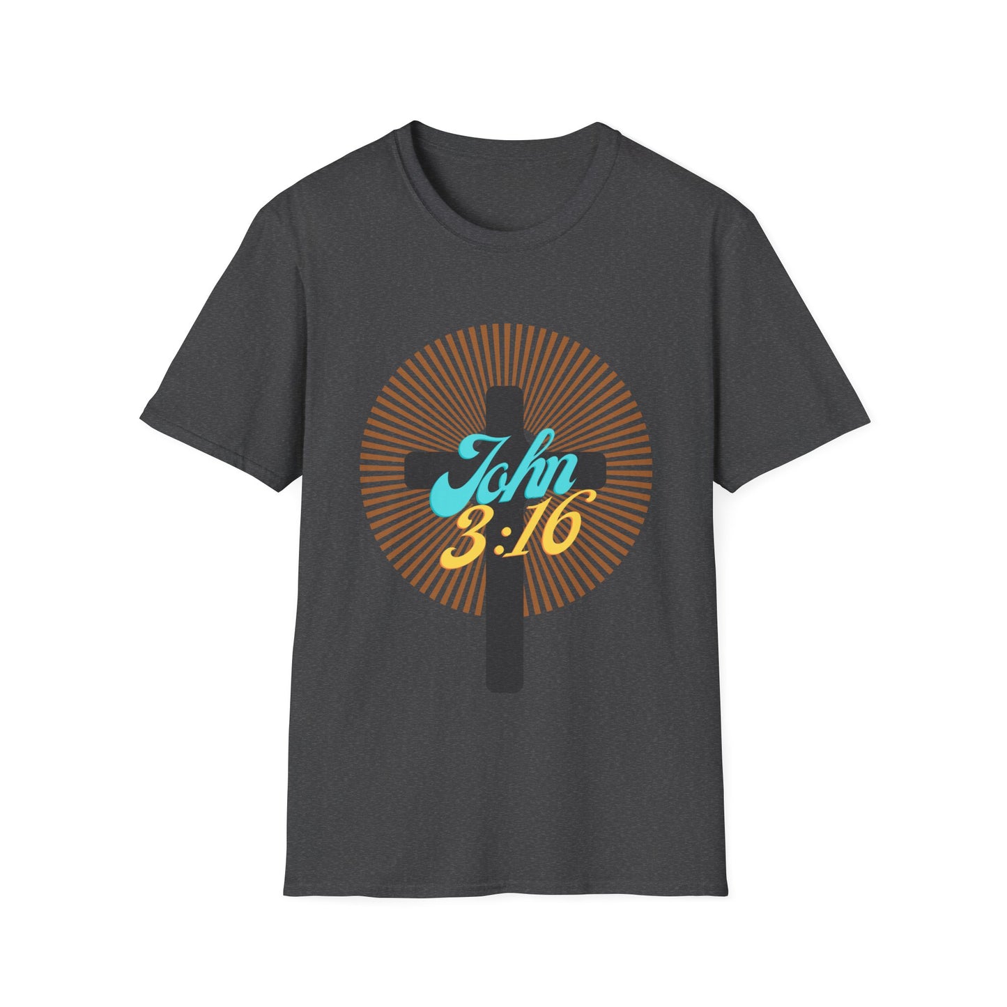 JOHN 3:16 Unisex Softstyle T-Shirt