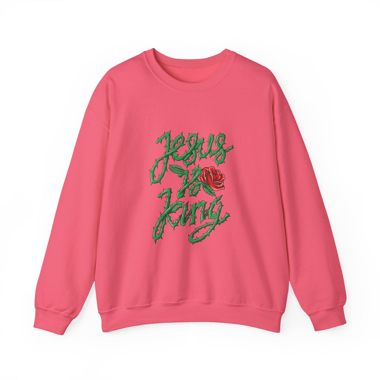 JESUS IS KING Crewneck Sweatshirt