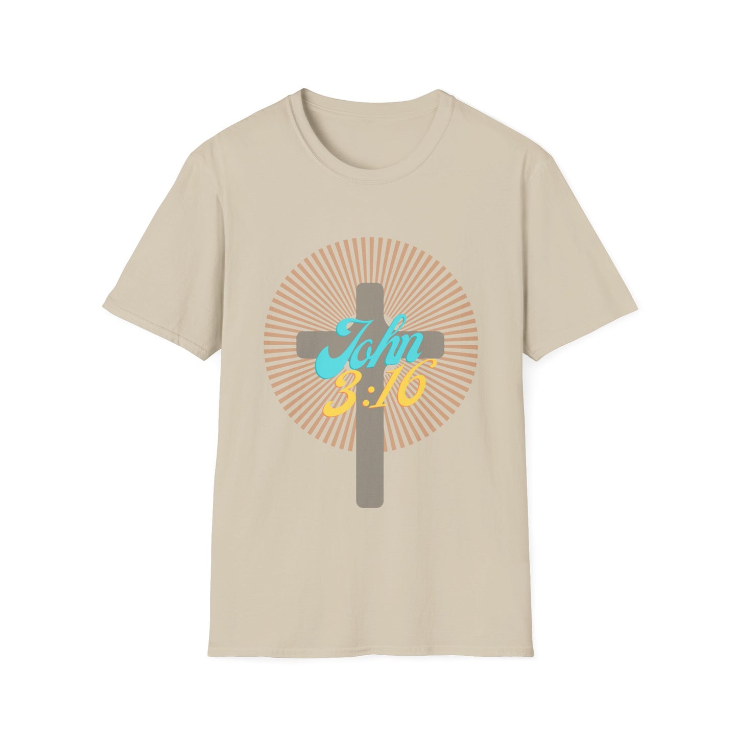 JOHN 3:16 Unisex Softstyle T-Shirt
