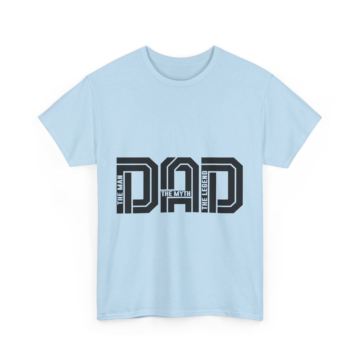 Dad Life Unisex Heavy Cotton Tee - Perfect Gift for Father's Day, Birthday, Casual Wear, Family Events