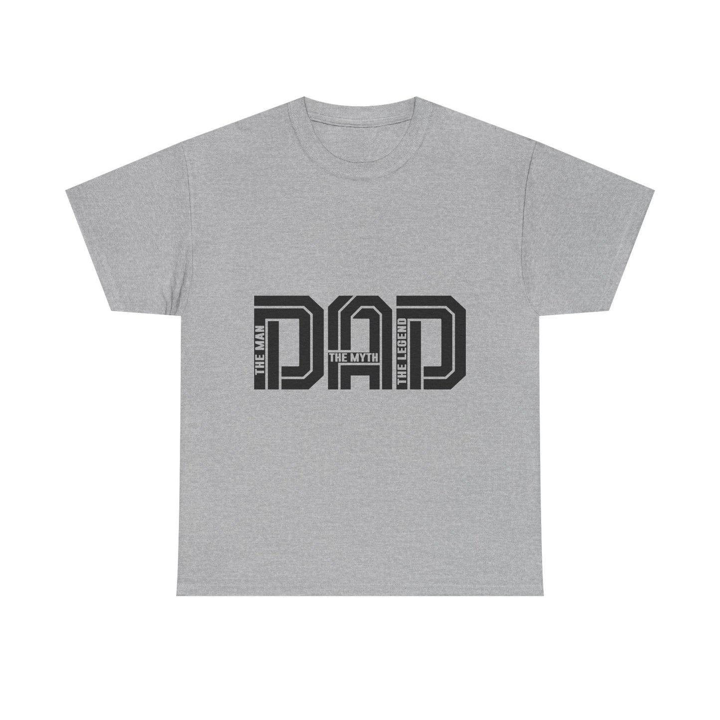 Dad Life Unisex Heavy Cotton Tee - Perfect Gift for Father's Day, Birthday, Casual Wear, Family Events