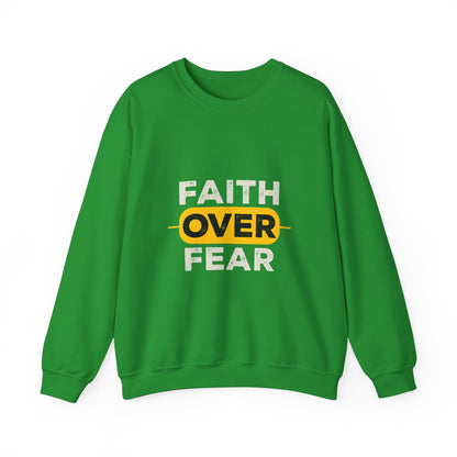 FAITH OVER FEAR Crewneck Sweatshirt