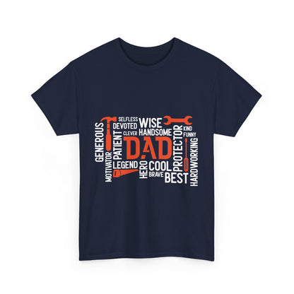 Celebratory Dad Tee - Perfect for Father's Day, Birthday Gift, Casual Wear, Family Gatherings, Unisex Cotton T-Shirt