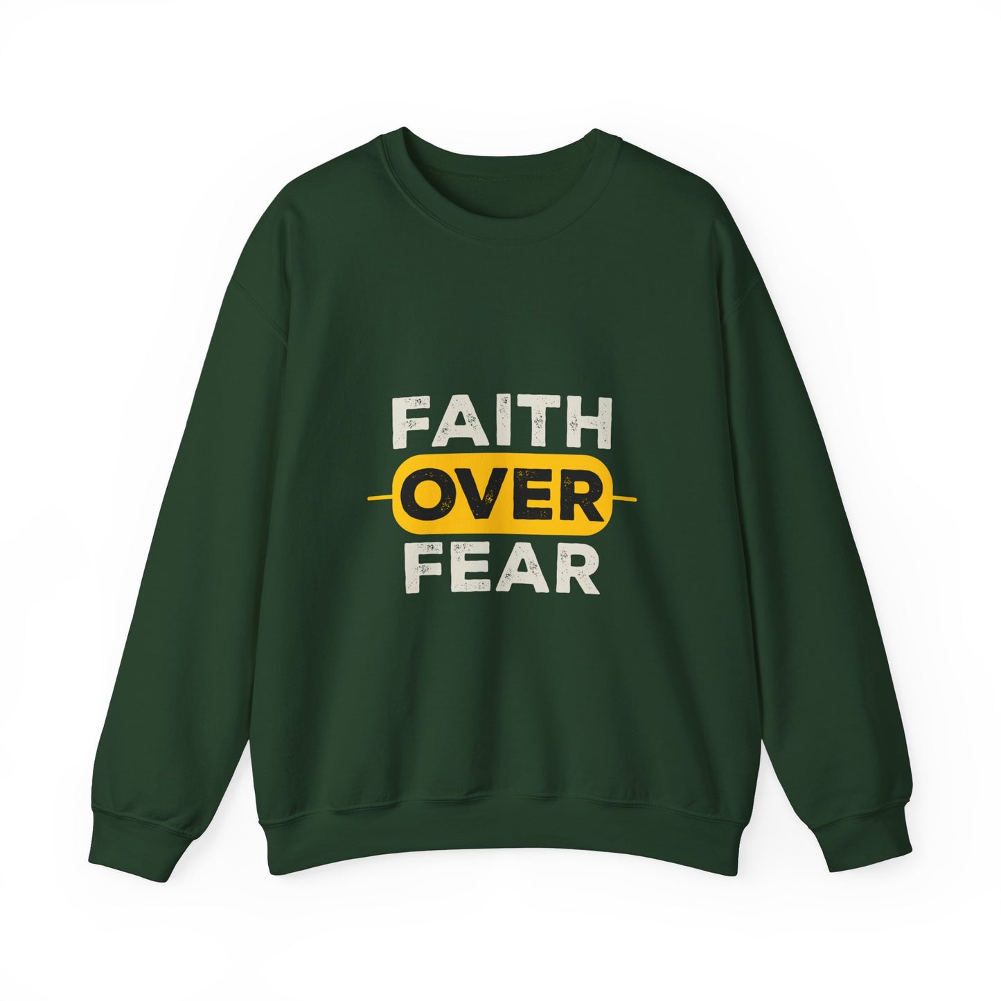 FAITH OVER FEAR Crewneck Sweatshirt