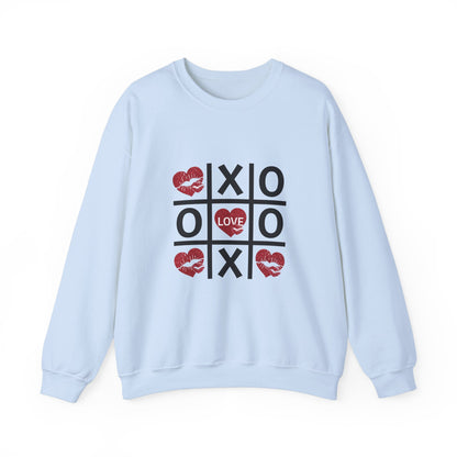 XOXO Sweatshirt, Retro Valentine Heart Sweatshirt