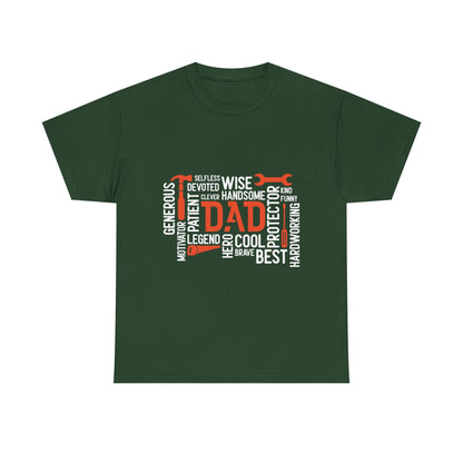 Celebratory Dad Tee - Perfect for Father's Day, Birthday Gift, Casual Wear, Family Gatherings, Unisex Cotton T-Shirt