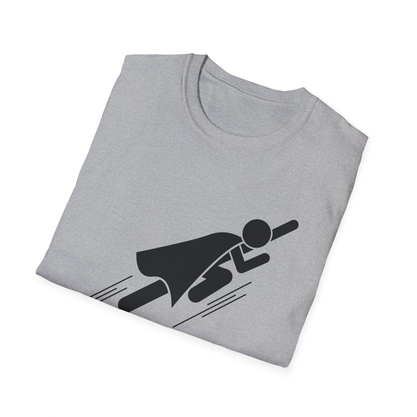 PURSUE OVERTAKE RECOVER black logo Unisex Softstyle T-Shirt