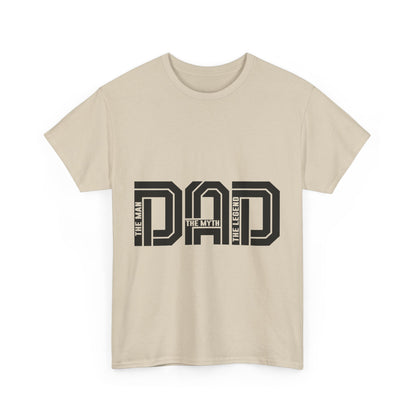 Dad Life Unisex Heavy Cotton Tee - Perfect Gift for Father's Day, Birthday, Casual Wear, Family Events