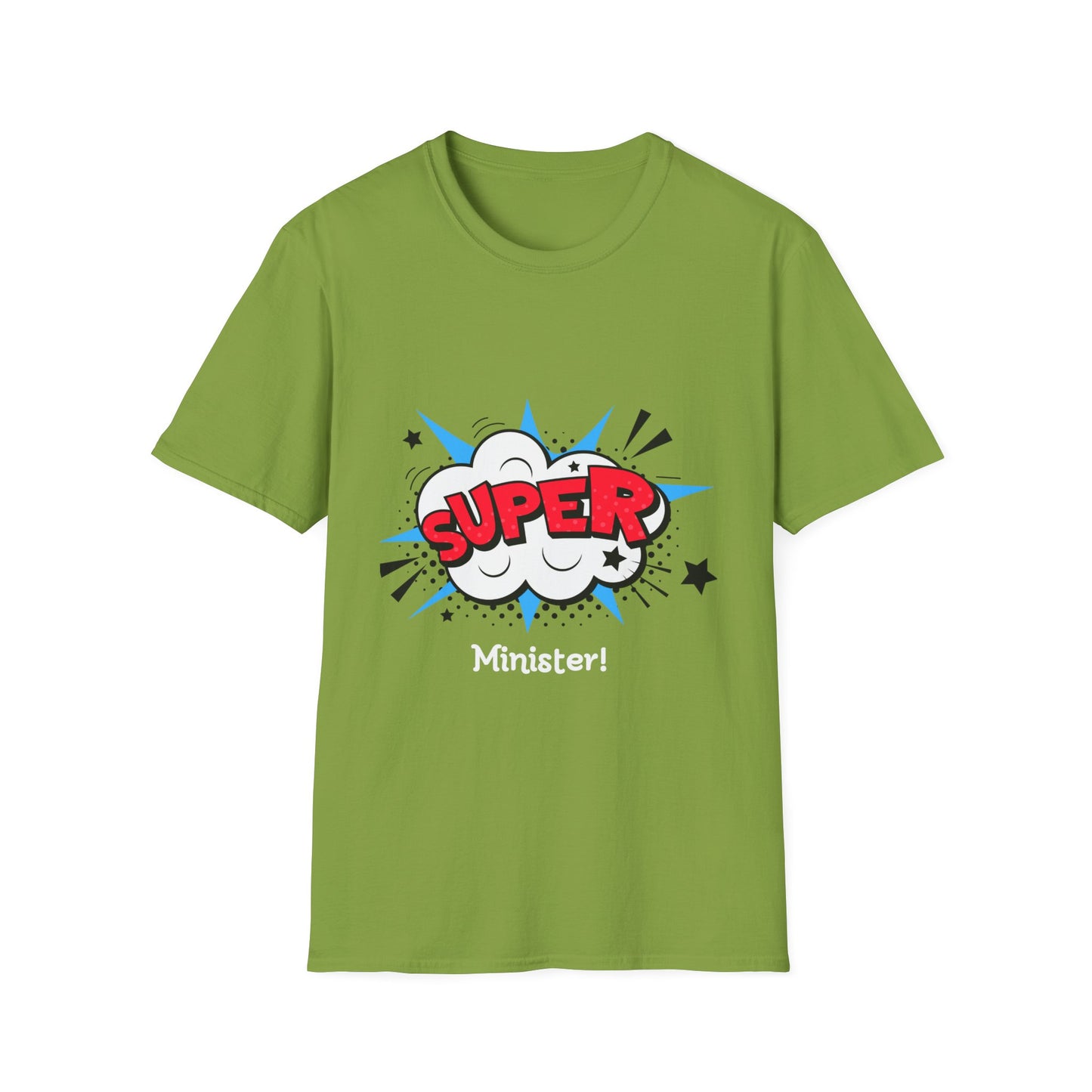 SUPER MINISTER Unisex Softstyle T-Shirt