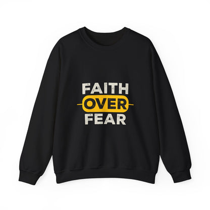 FAITH OVER FEAR Crewneck Sweatshirt