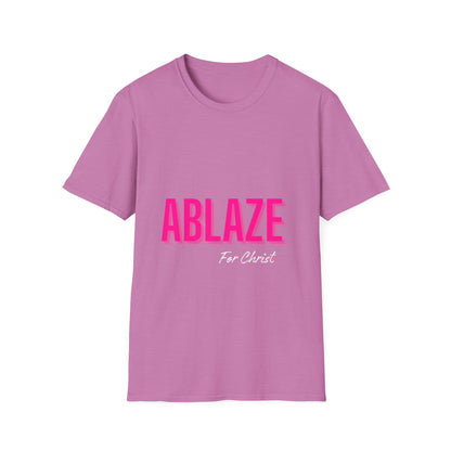 ABLAZE FOR CHRIST Unisex T-Shirt