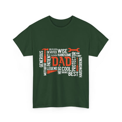 Celebratory Dad Tee - Perfect for Father's Day, Birthday Gift, Casual Wear, Family Gatherings, Unisex Cotton T-Shirt