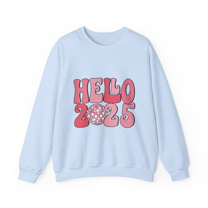 HELLO 2025 Unisex Heavy Blend™ Crewneck Sweatshirt