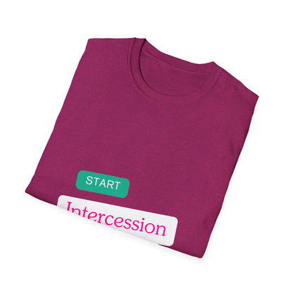 START INTERCESSION NOW Unisex Softstyle T-Shirt