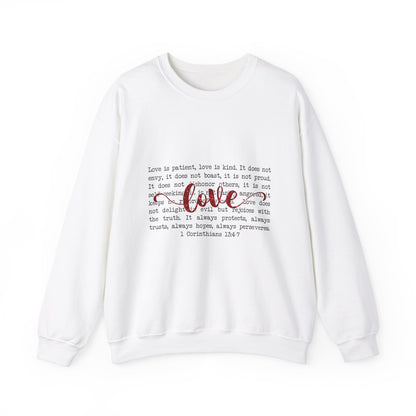 Love Bible Verse Sweatshirt