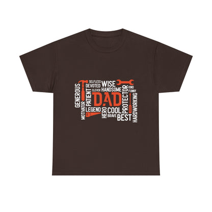Celebratory Dad Tee - Perfect for Father's Day, Birthday Gift, Casual Wear, Family Gatherings, Unisex Cotton T-Shirt