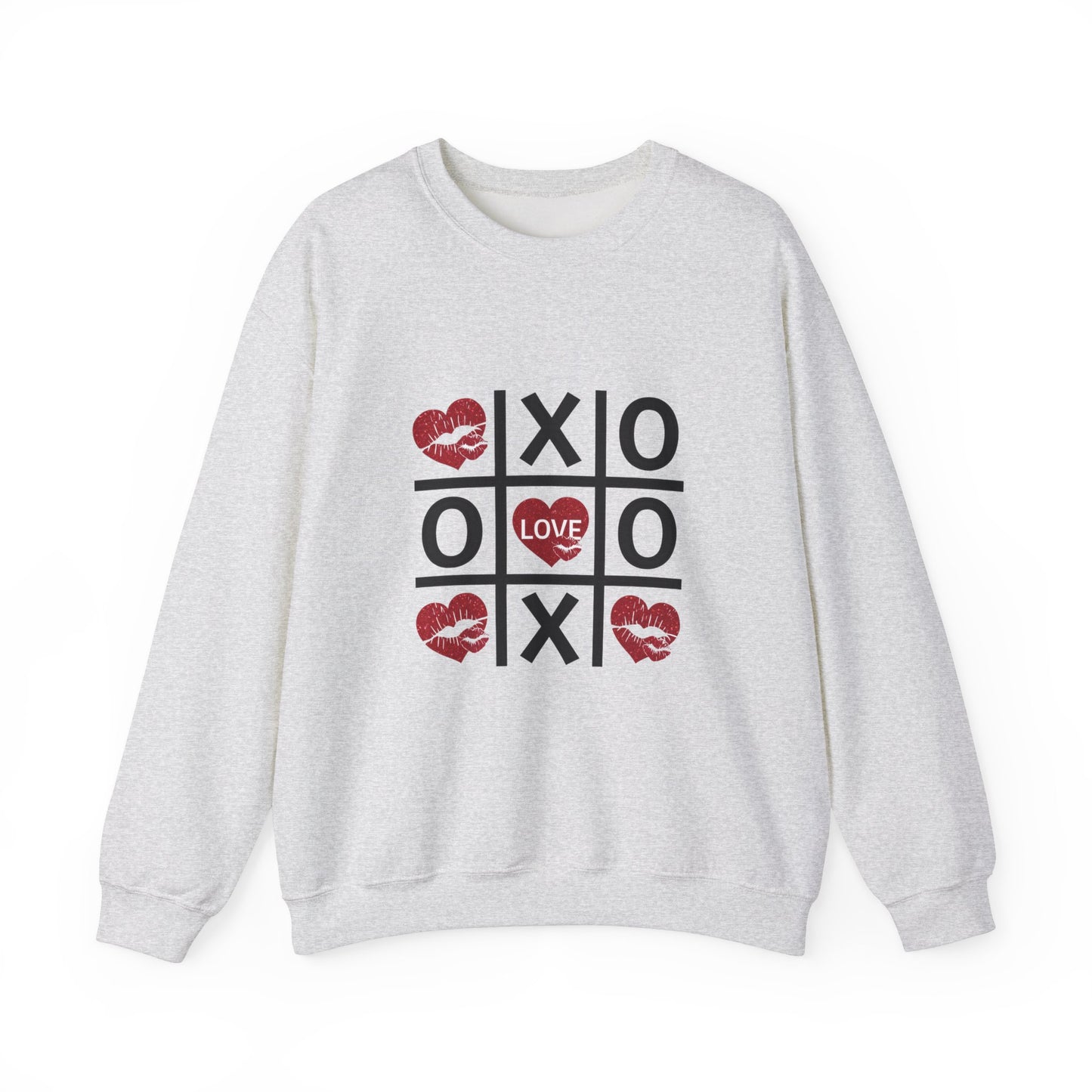 XOXO Sweatshirt, Retro Valentine Heart Sweatshirt