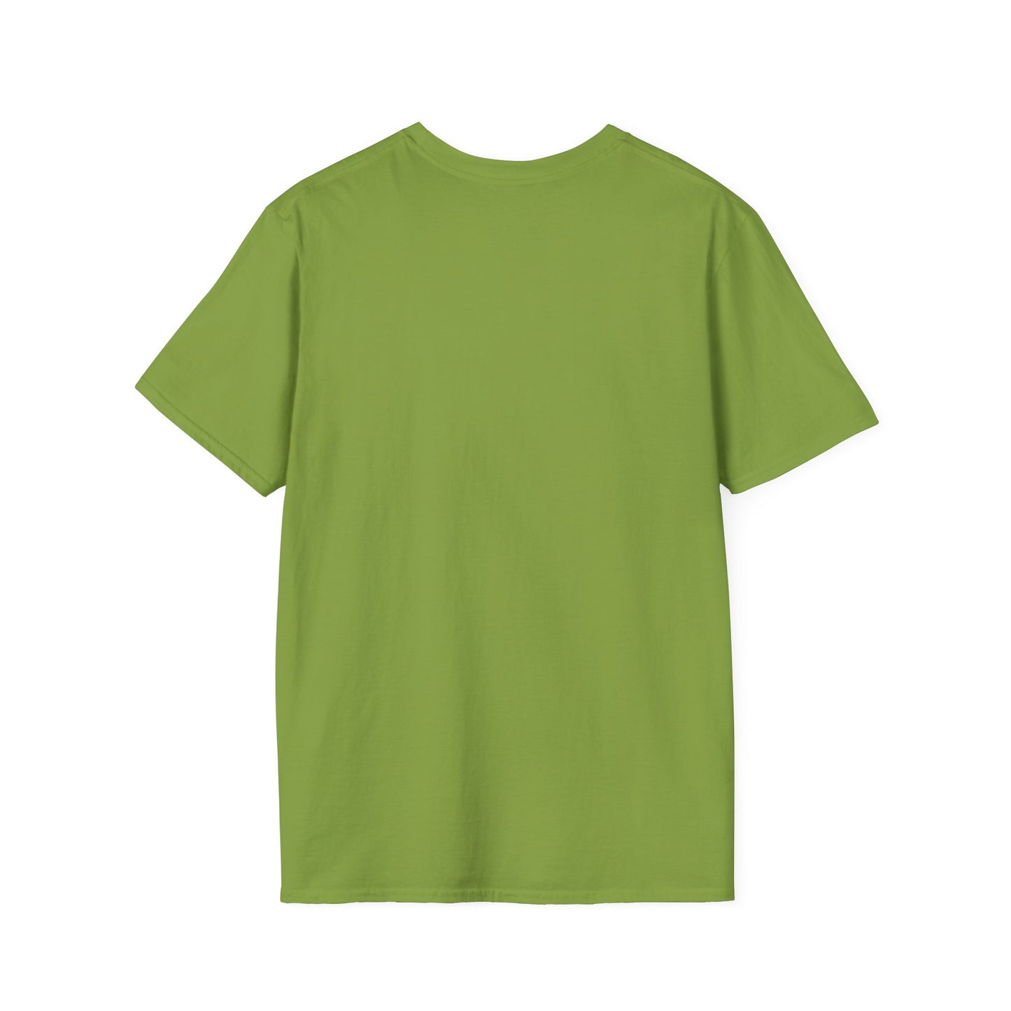 WORSHIP BREAK green and yellow Unisex Softstyle T-Shirt