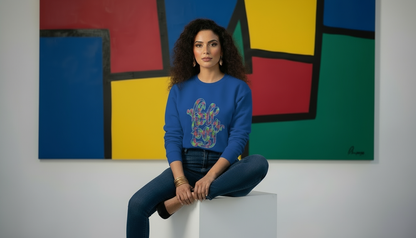 Colorful Holly Jolly Sweatshirt