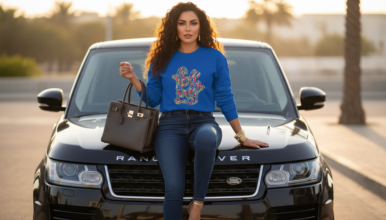 Colorful Holly Jolly Sweatshirt