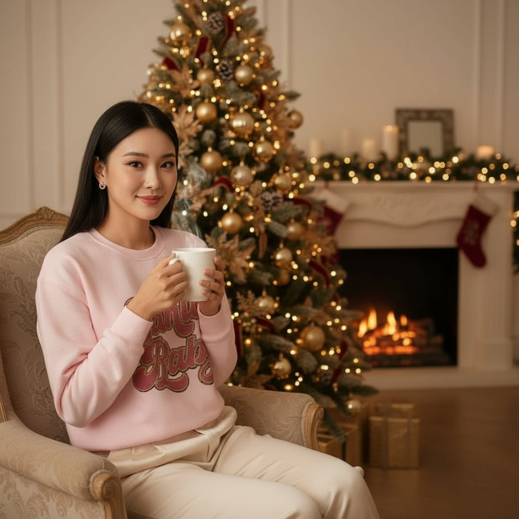 Santa Baby Crewneck Sweatshirt