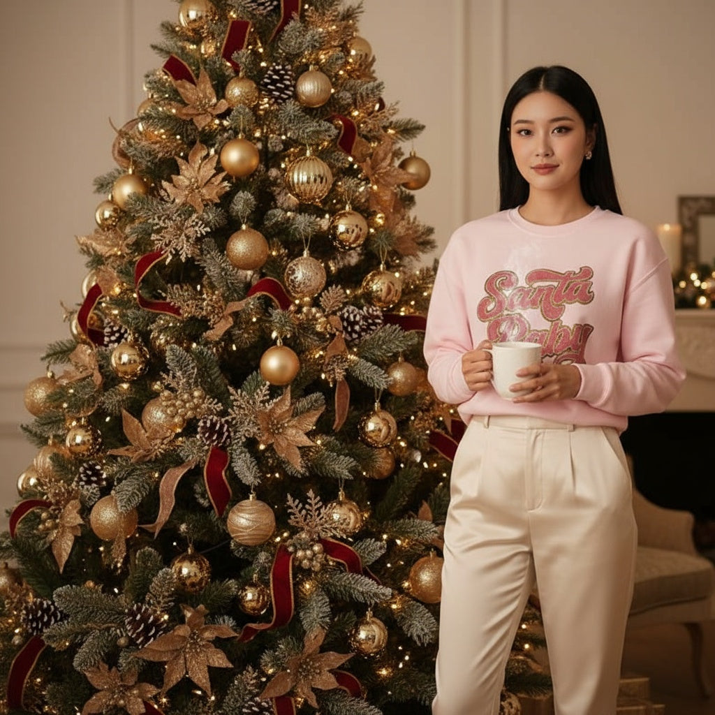 Santa Baby Crewneck Sweatshirt