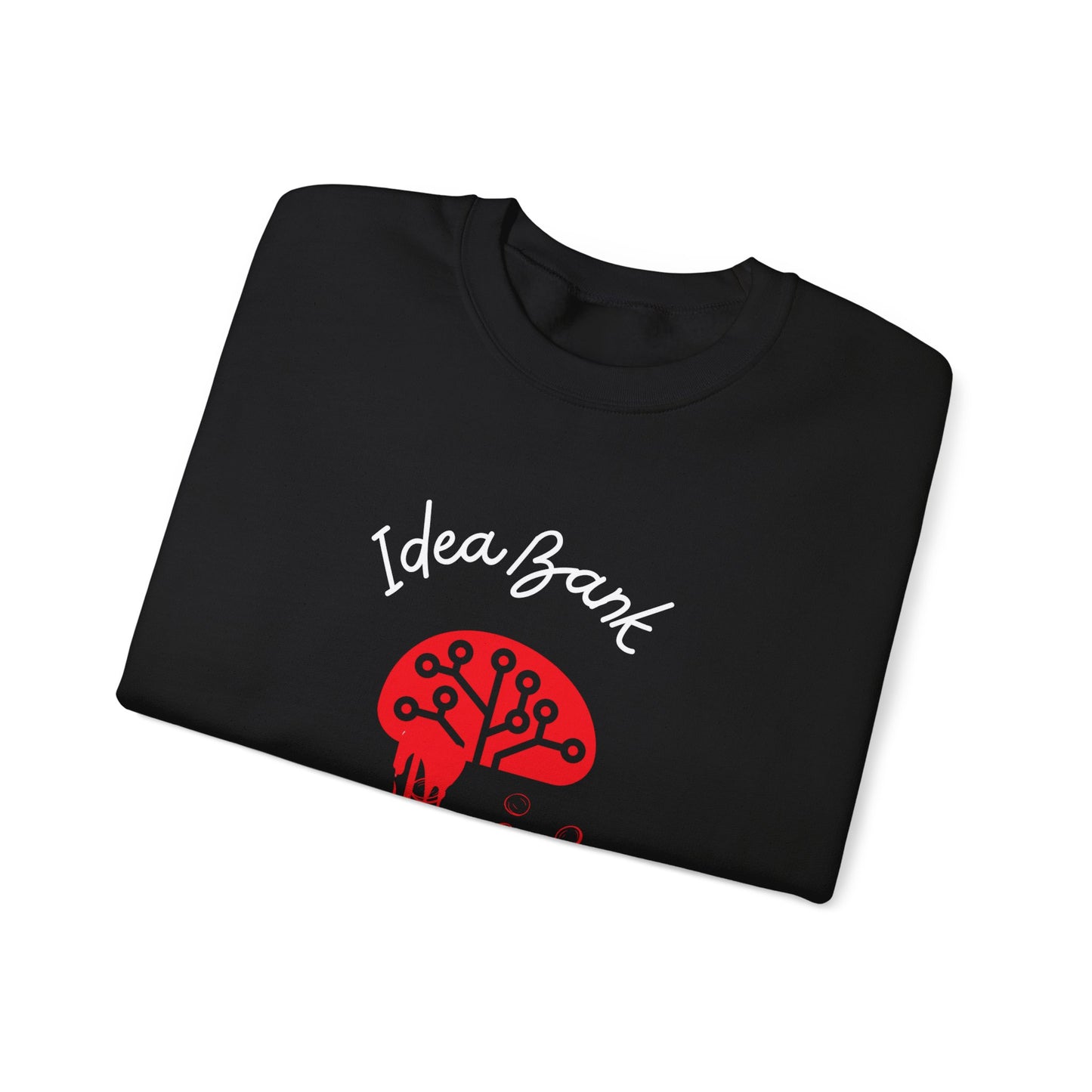 IDEA BANK red Crewneck Sweatshirt